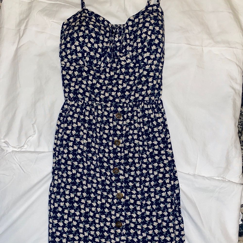 Blue Mini Dress